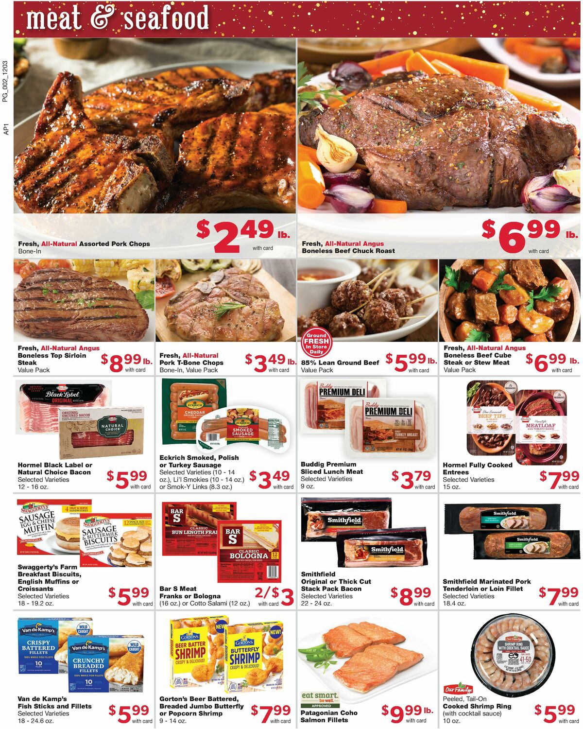 Family Fare Weekly Ad from December 3