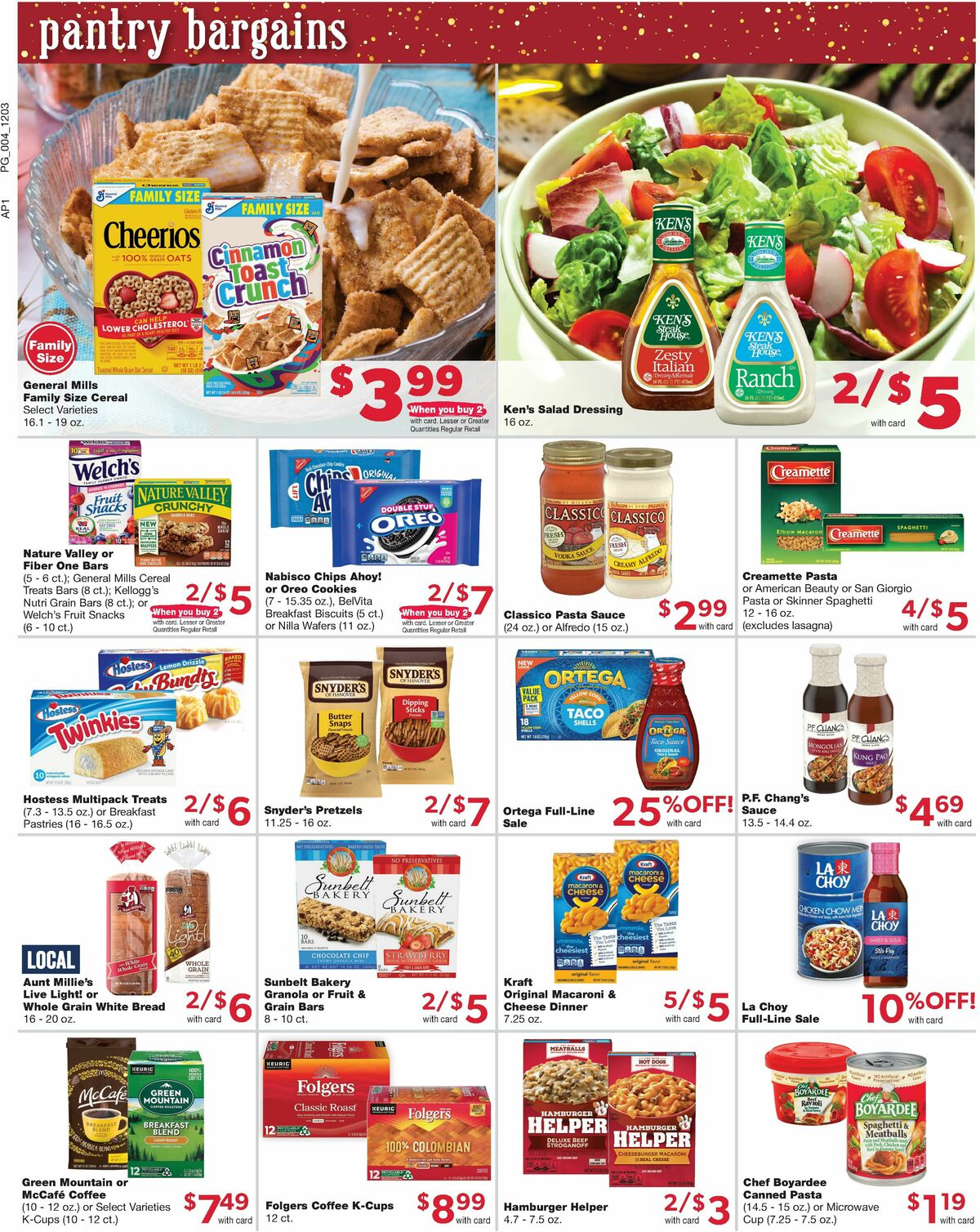 Family Fare Weekly Ad from December 3