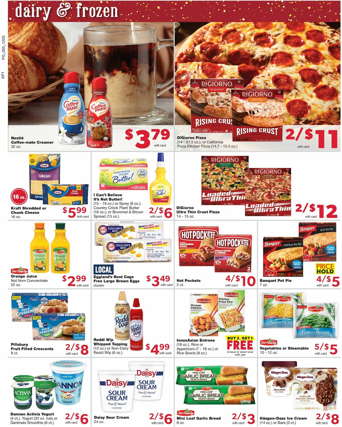 Family Fare Weekly Ad from December 3