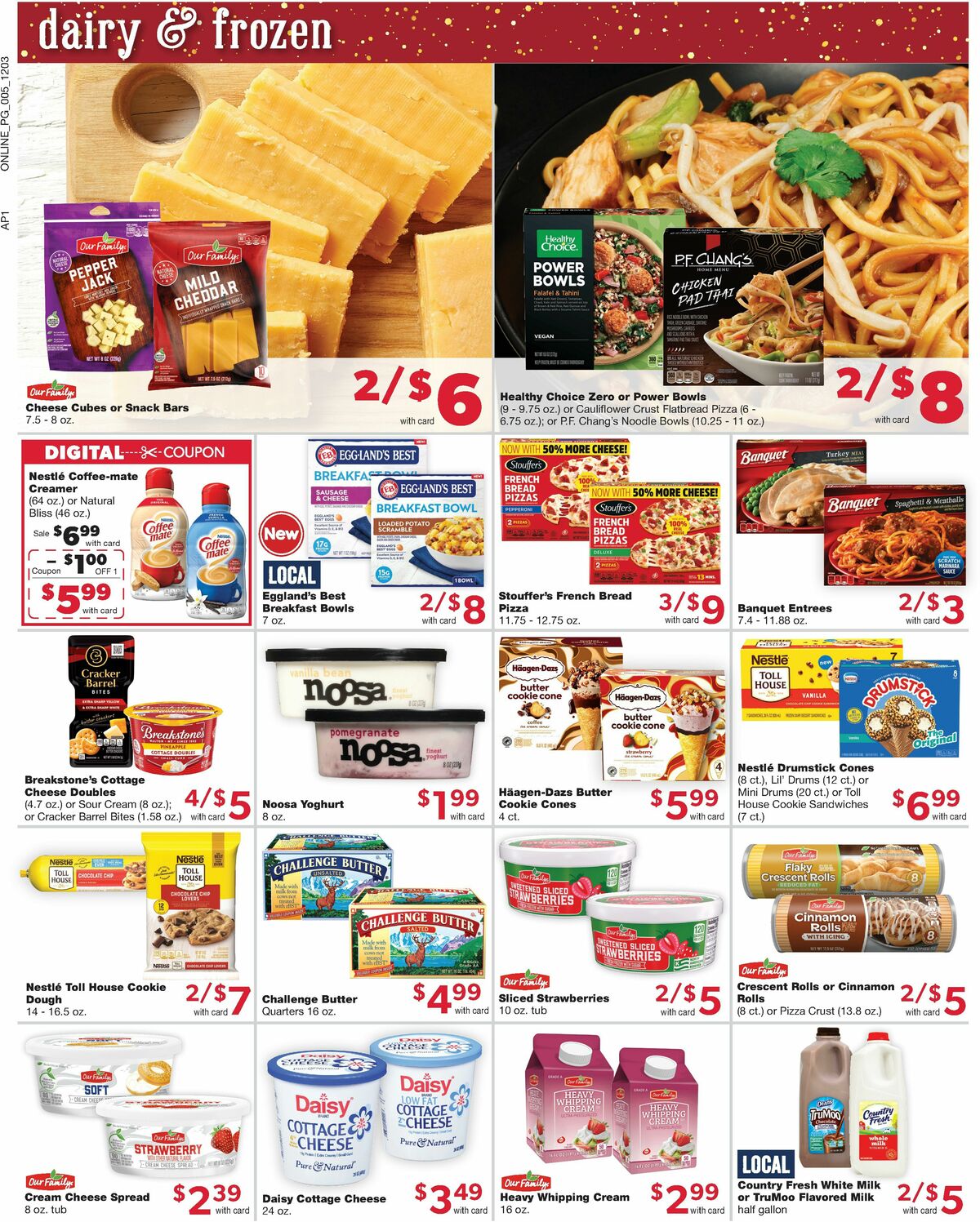 Family Fare Weekly Ad from December 3