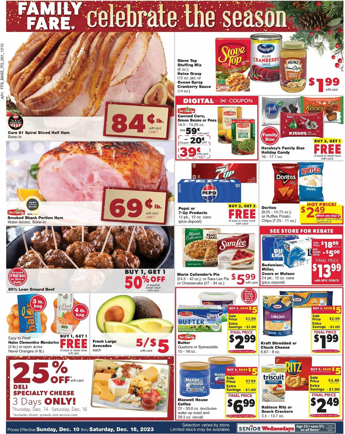 Family Fare Weekly Ad from December 10