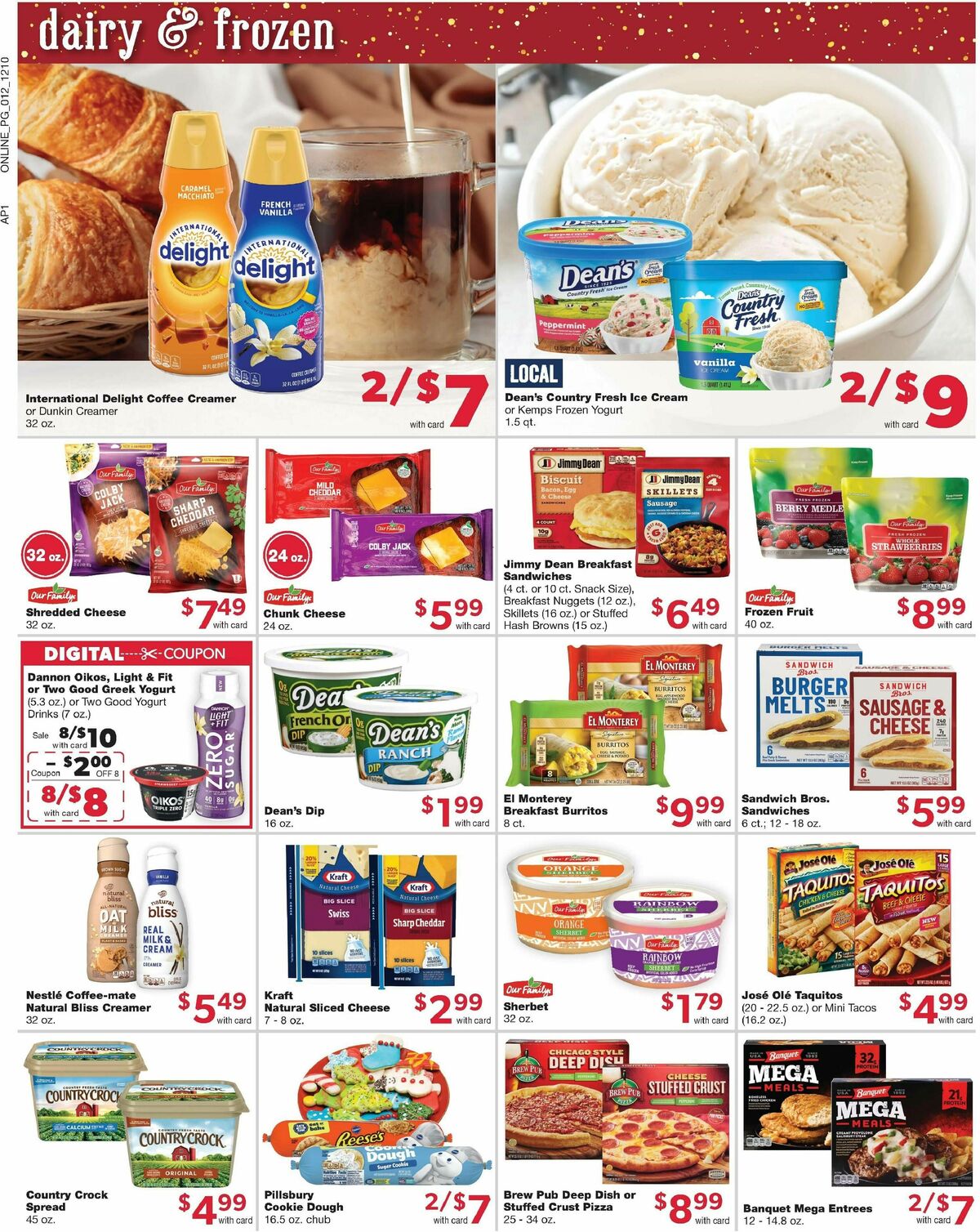 Family Fare Weekly Ad from December 10