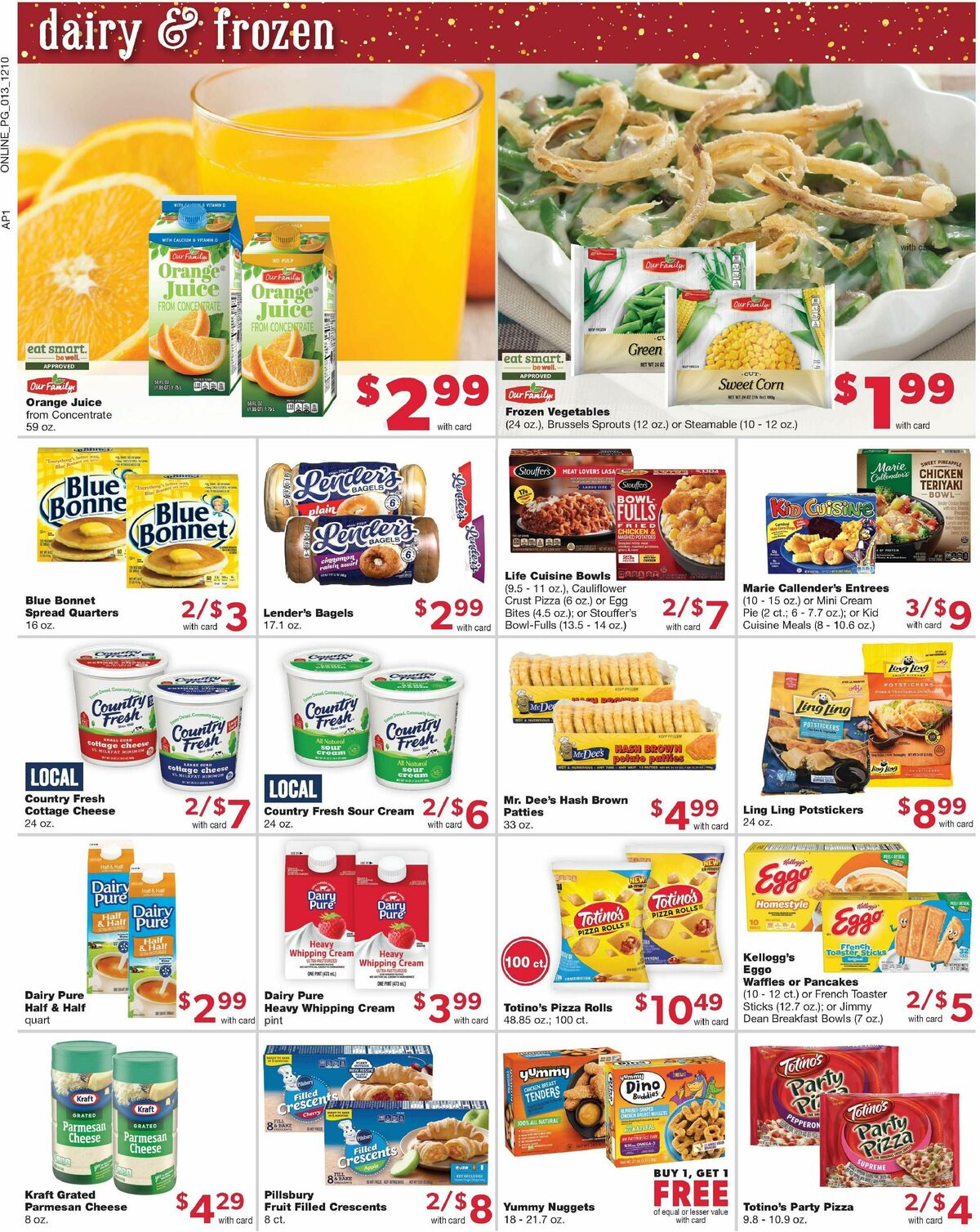 Family Fare Weekly Ad from December 10