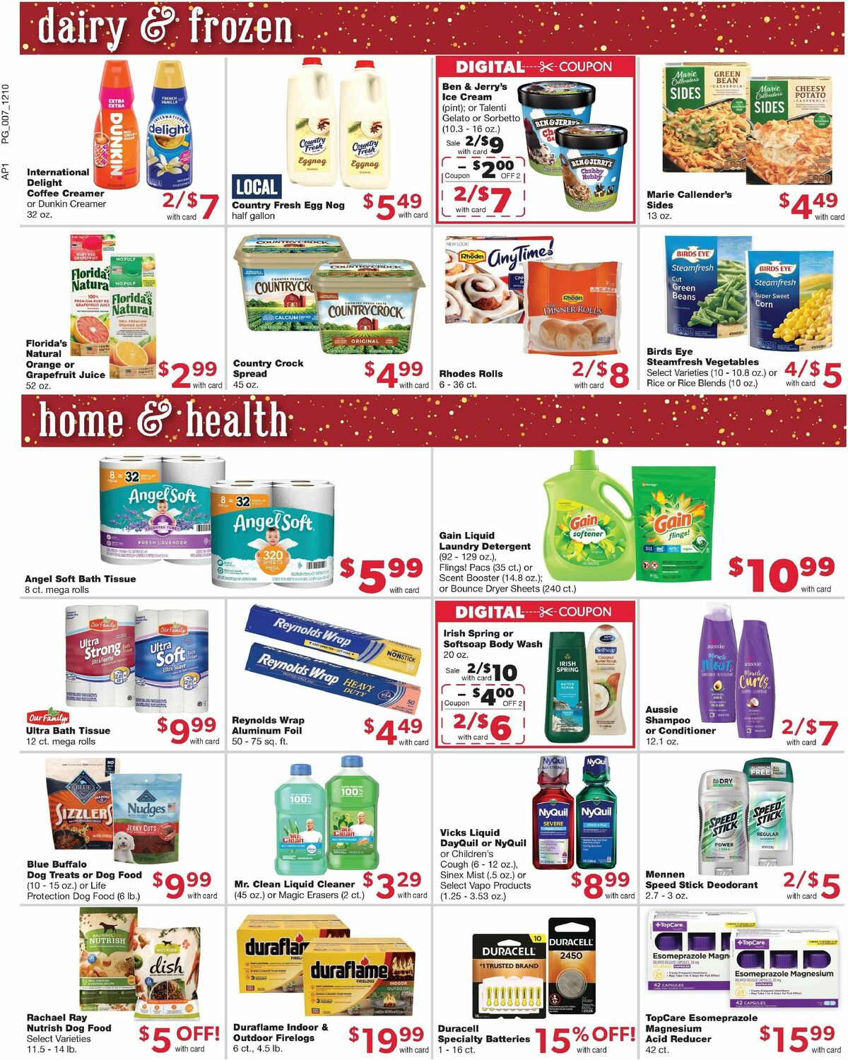 Family Fare Weekly Ad from December 10