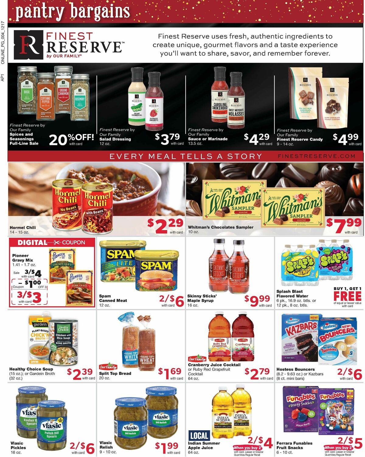 Family Fare Weekly Ad from December 17