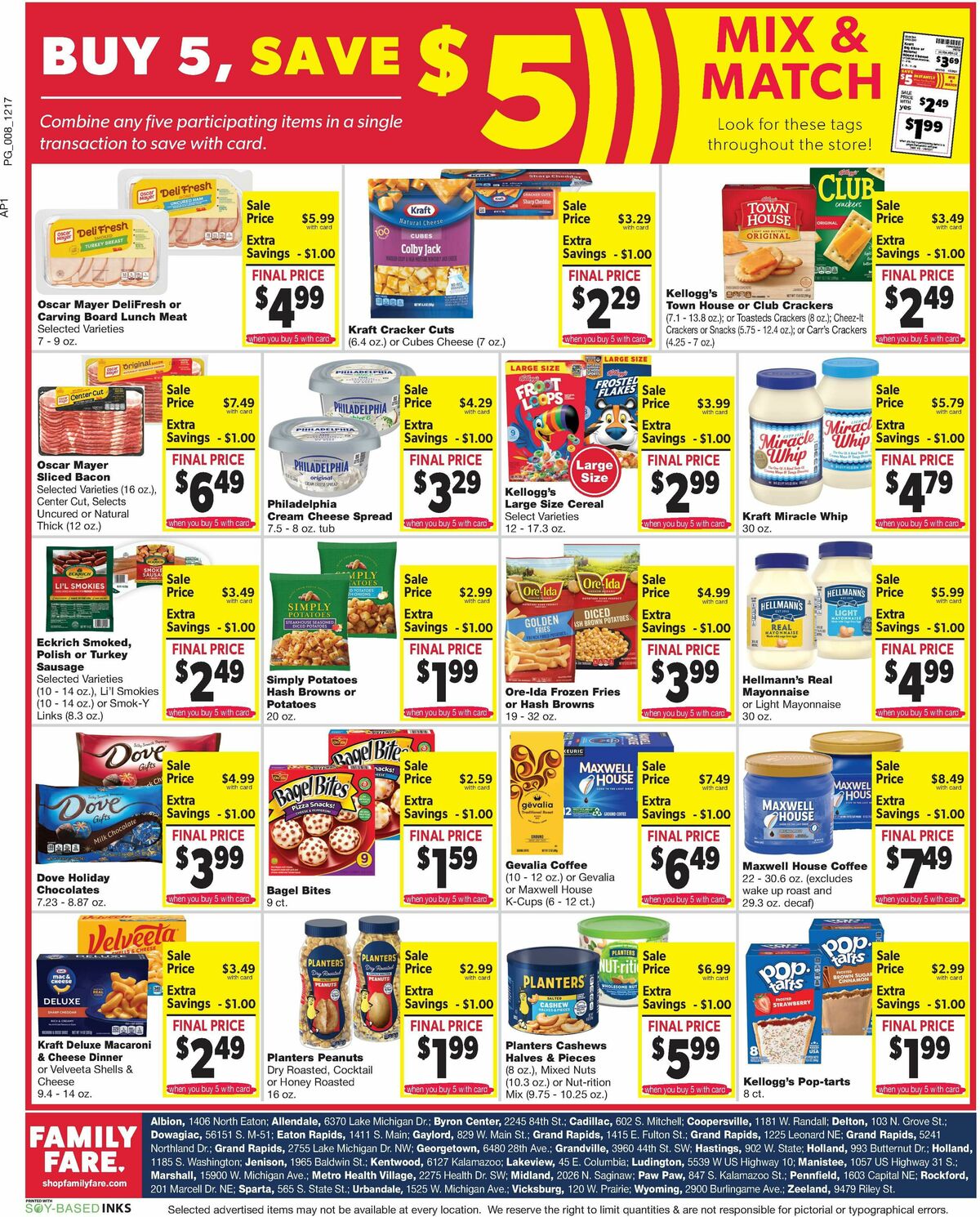 Family Fare Weekly Ad from December 17