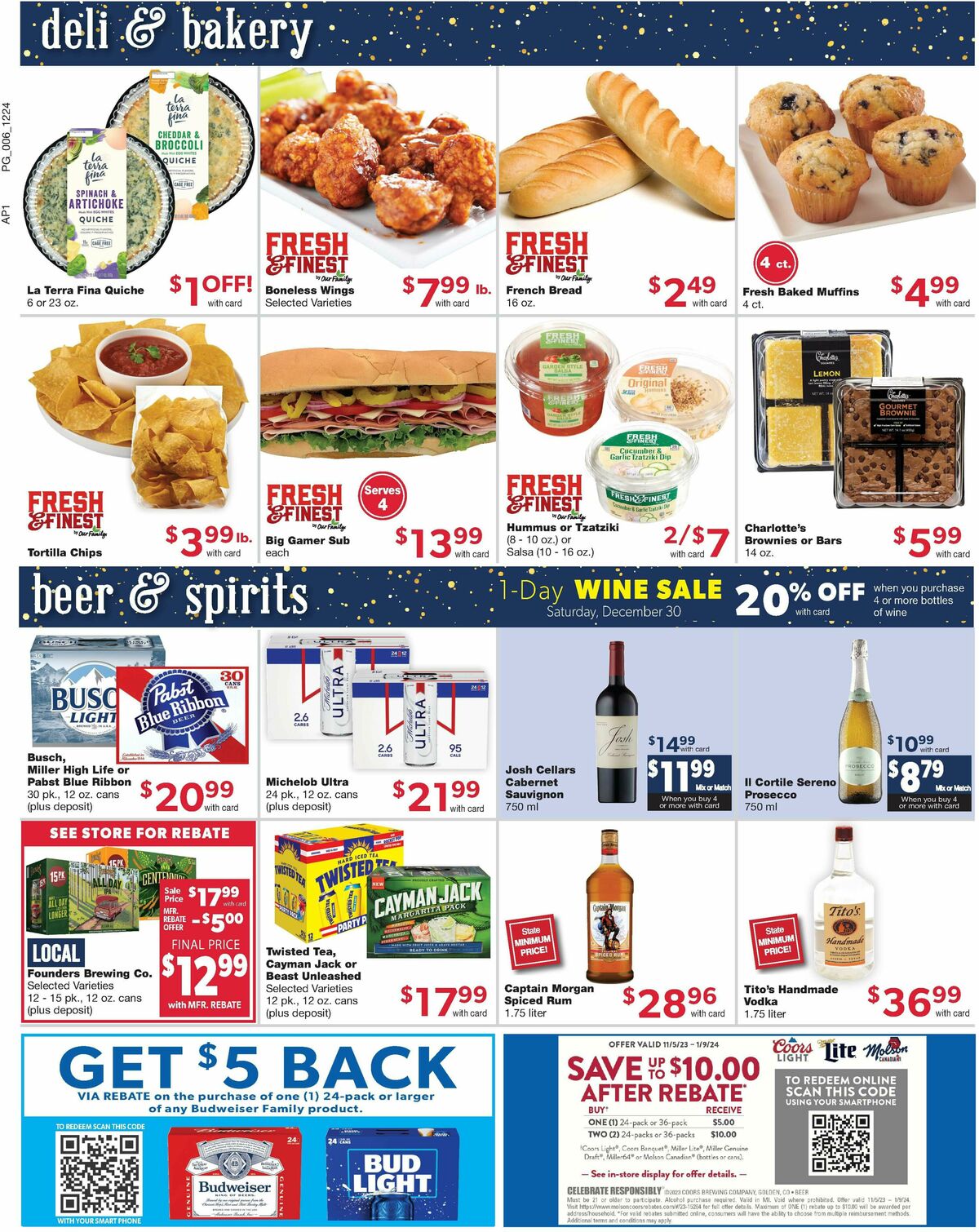 Family Fare Weekly Ad from December 25