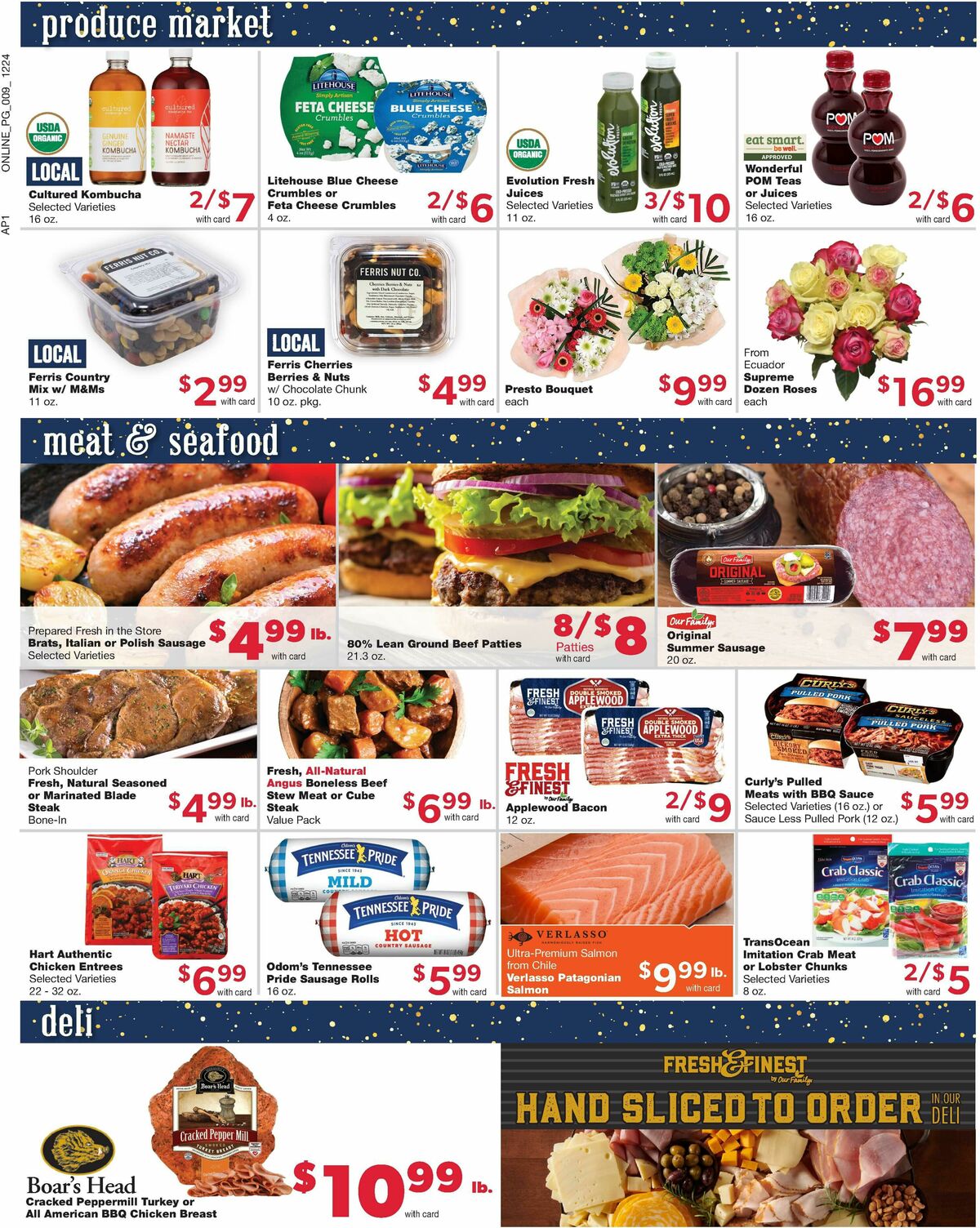 Family Fare Weekly Ad from December 25