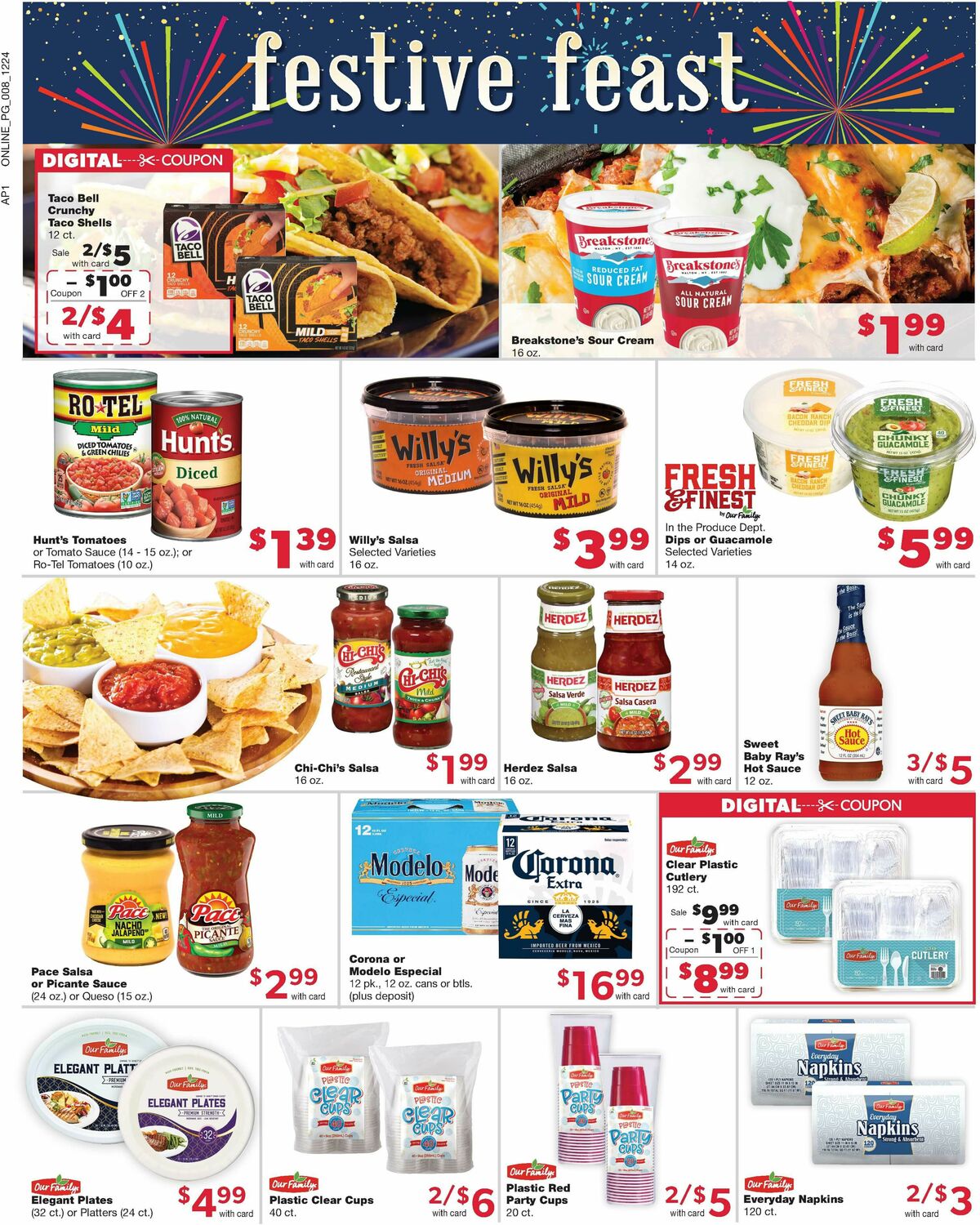 Family Fare Weekly Ad from December 25