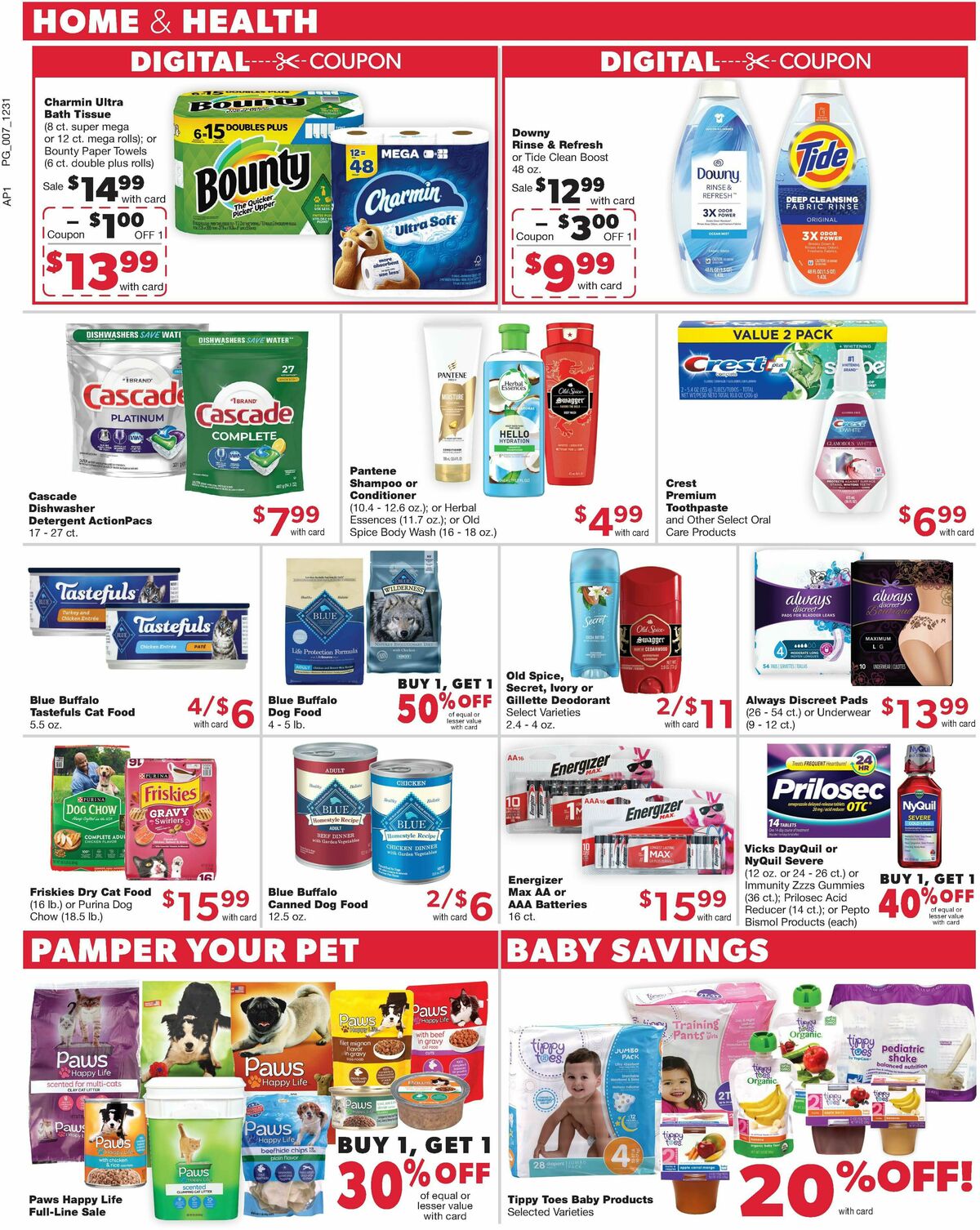 Family Fare Weekly Ad from January 2