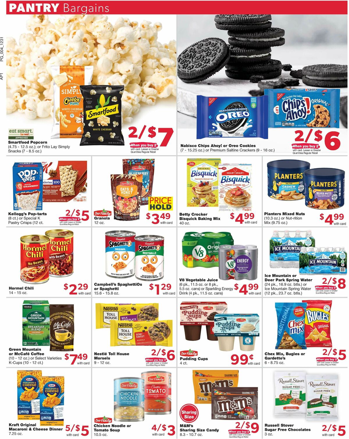 Family Fare Weekly Ad from January 2