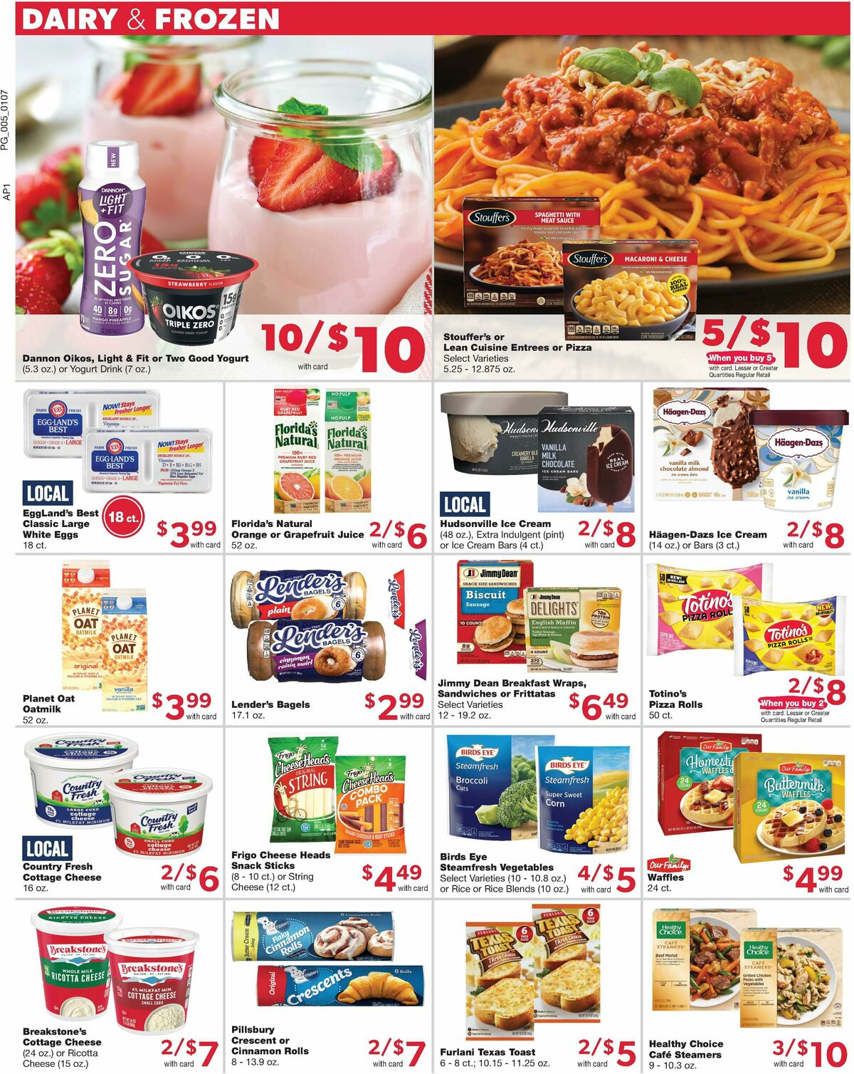 Family Fare Weekly Ad from January 7