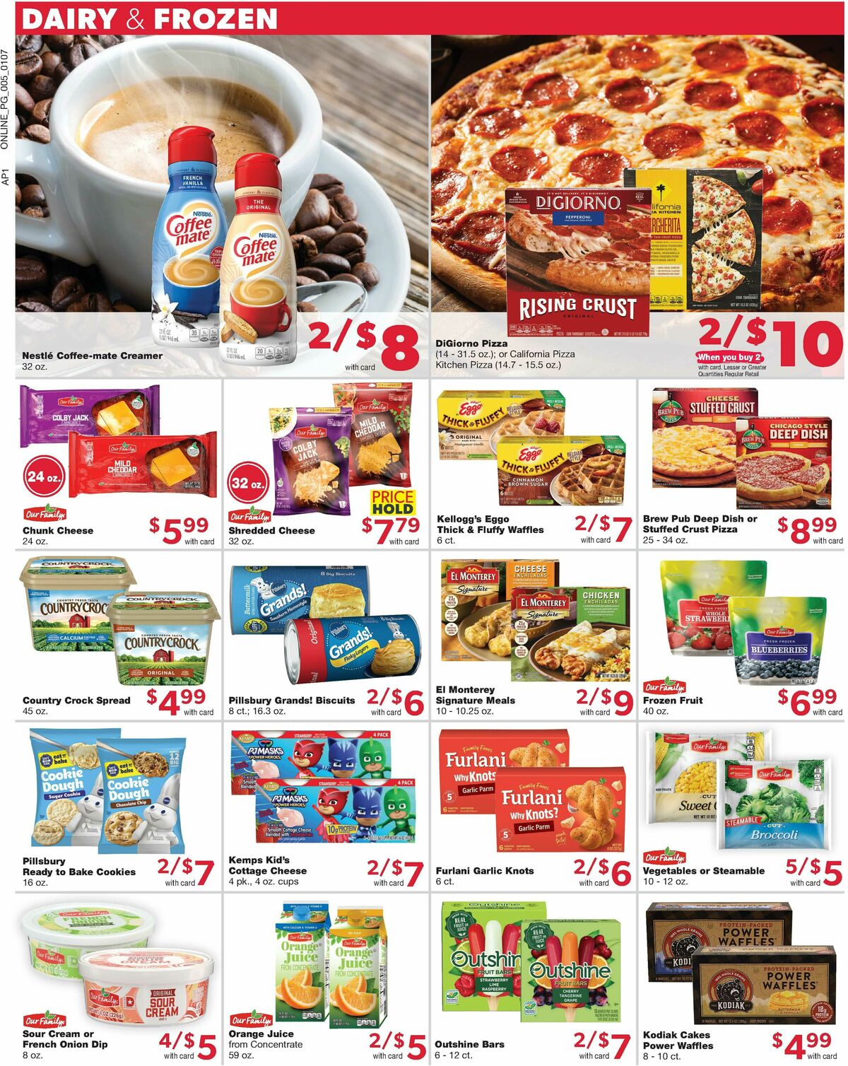 Family Fare Weekly Ad from January 7