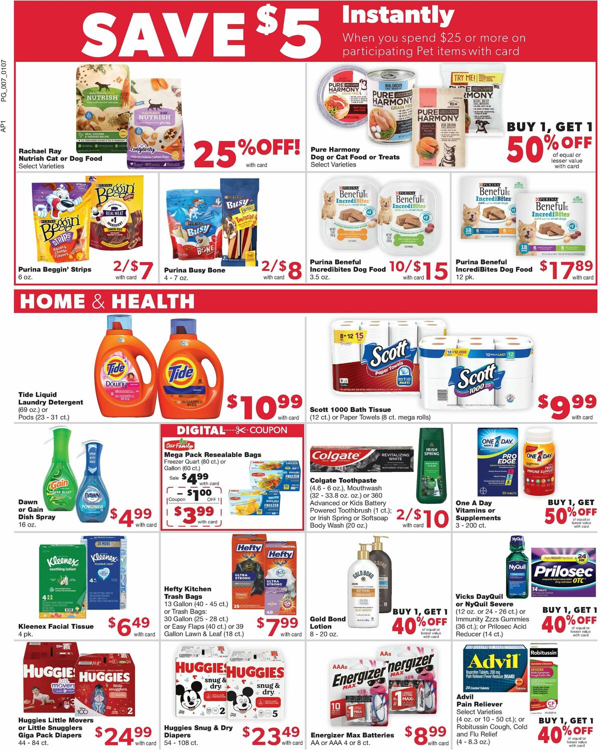 Family Fare Weekly Ad from January 7