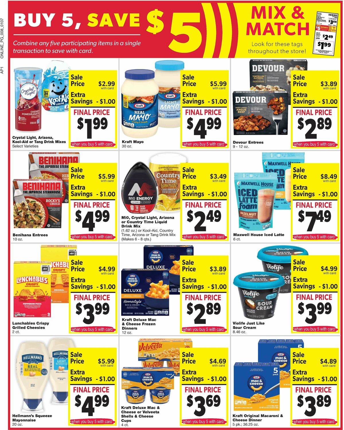 Family Fare Weekly Ad from January 7