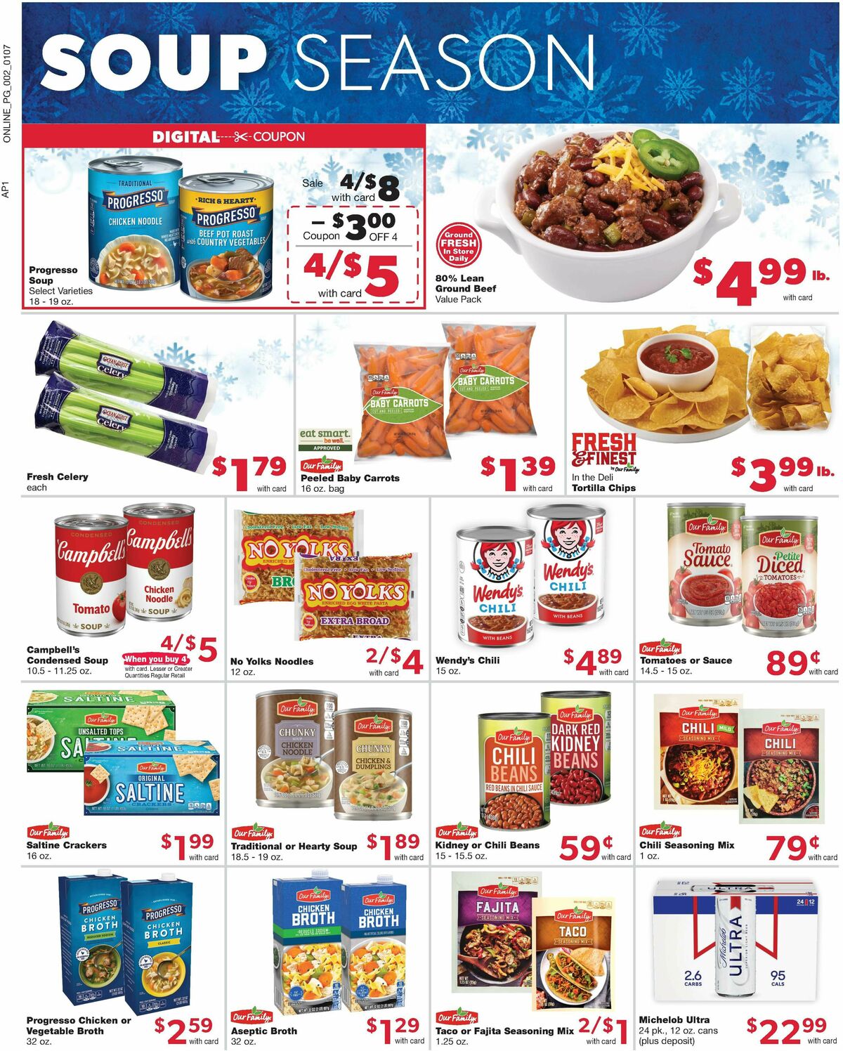 Family Fare Weekly Ad from January 7