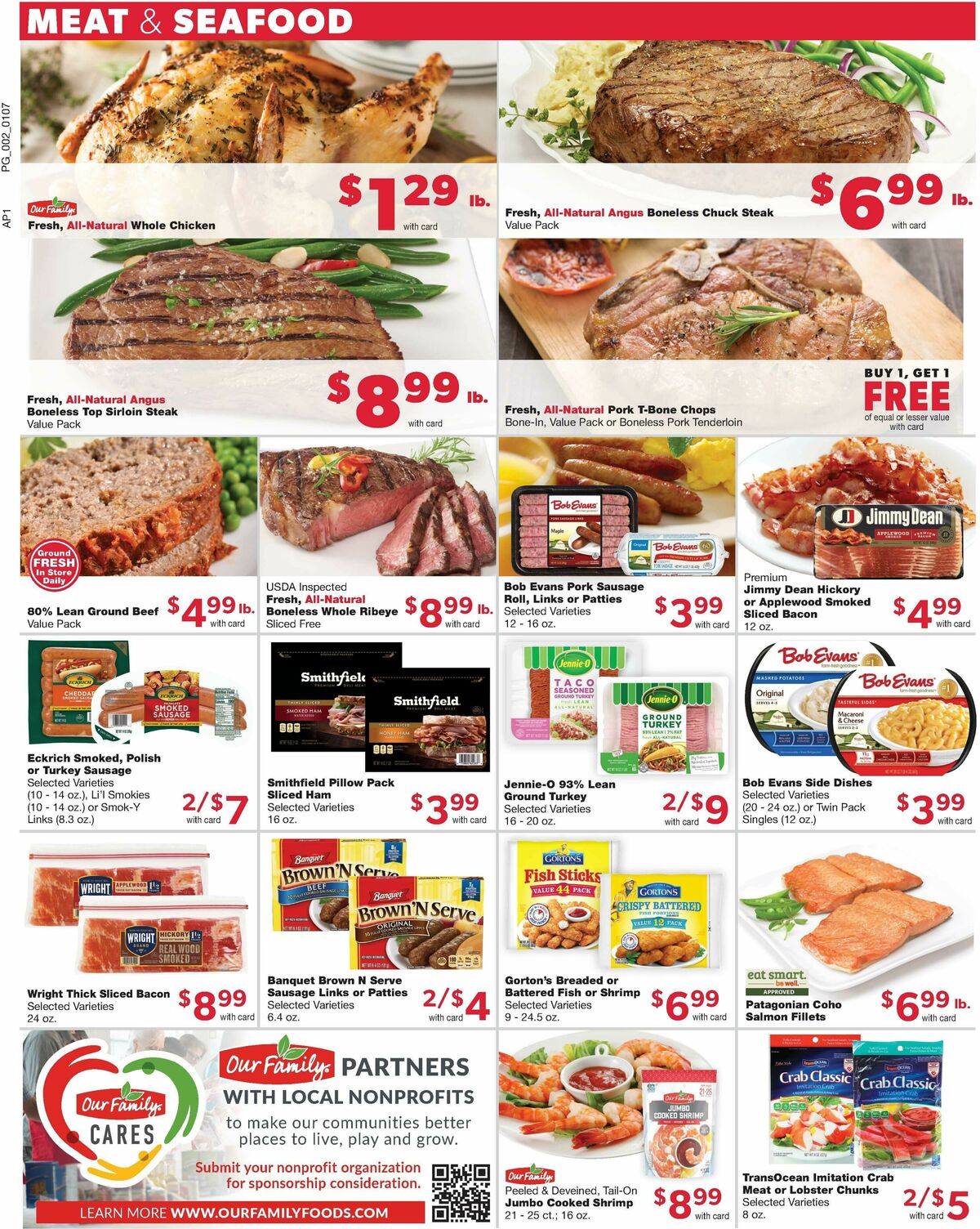 Family Fare Weekly Ad from January 7