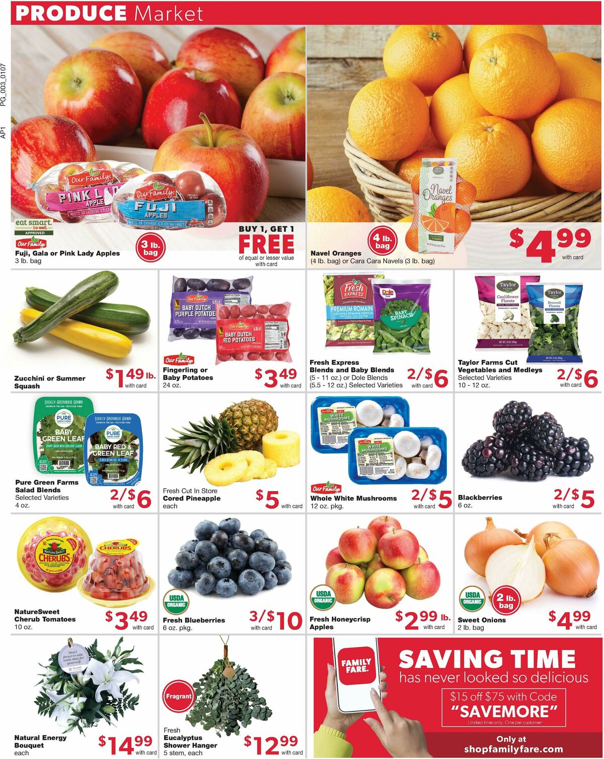 Family Fare Weekly Ad from January 7