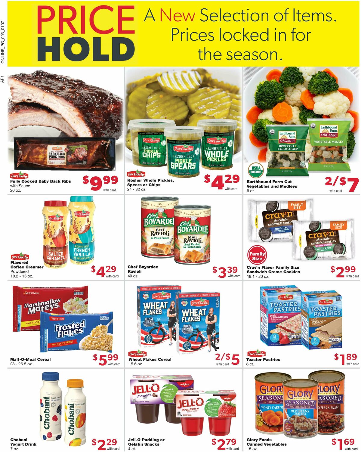 Family Fare Weekly Ad from January 7