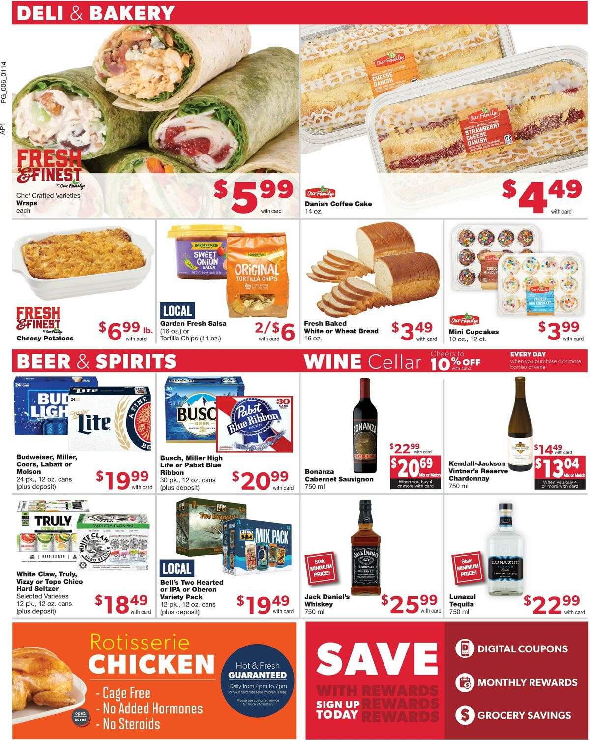 Family Fare Weekly Ad from January 14