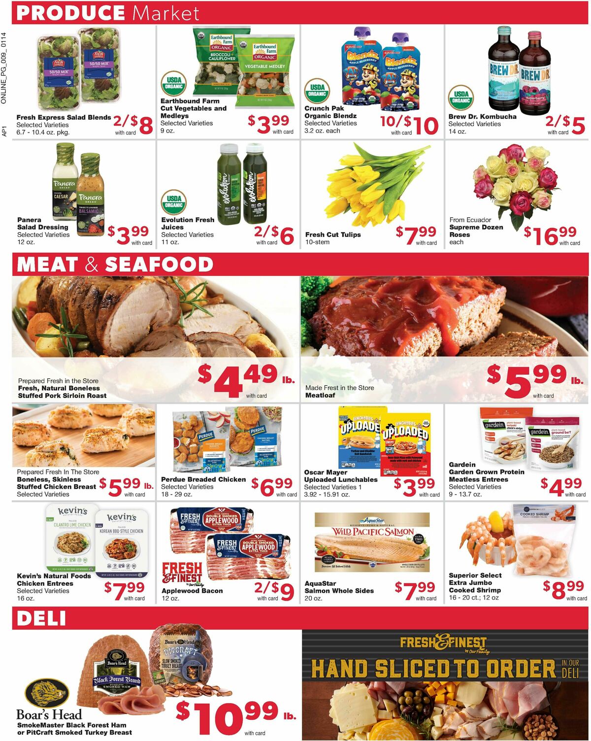 Family Fare Weekly Ad from January 14