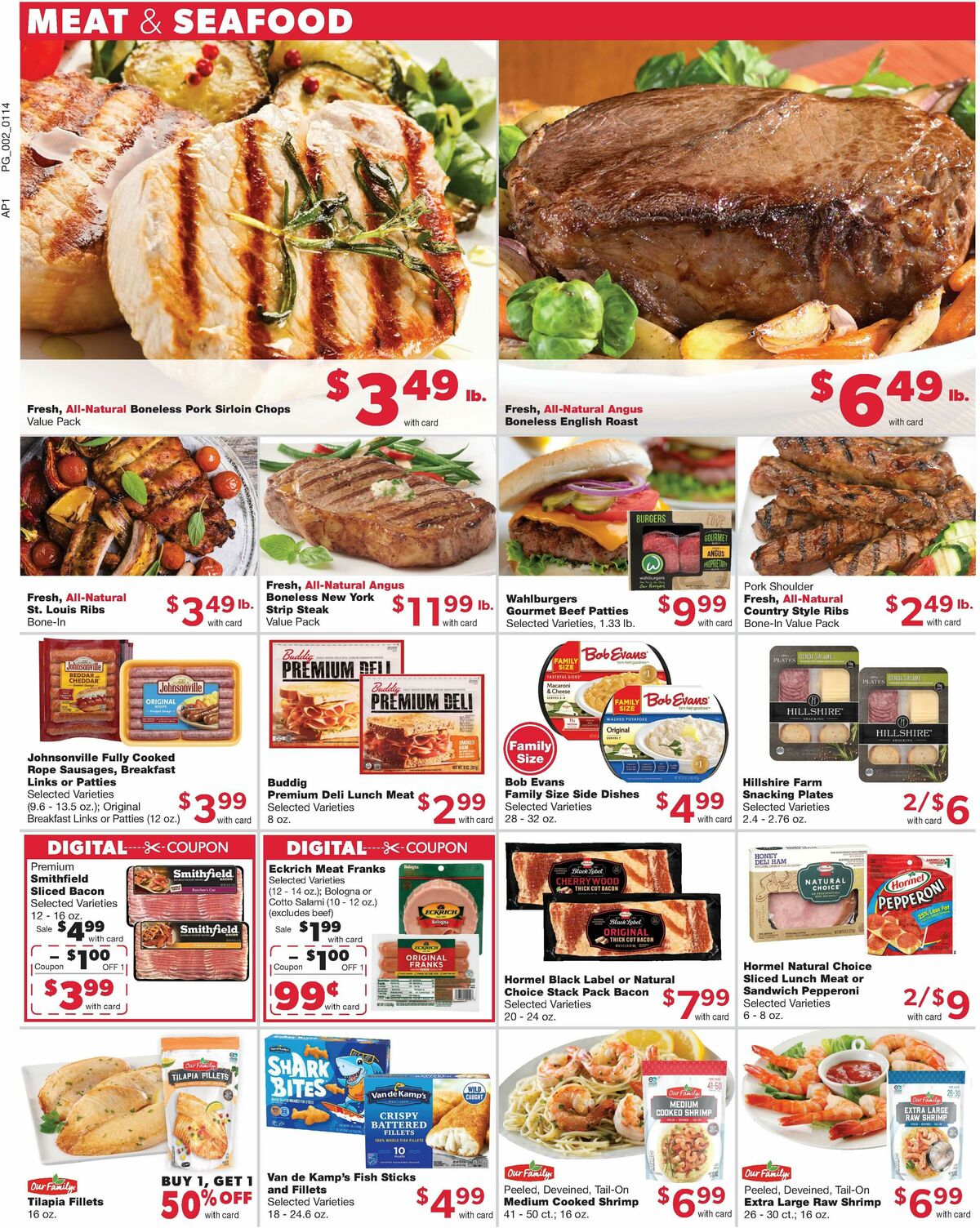 Family Fare Weekly Ad from January 14