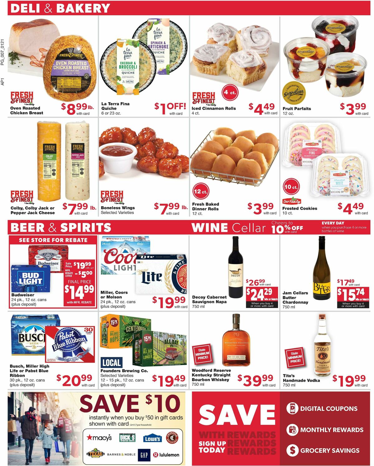 Family Fare Weekly Ad from January 21