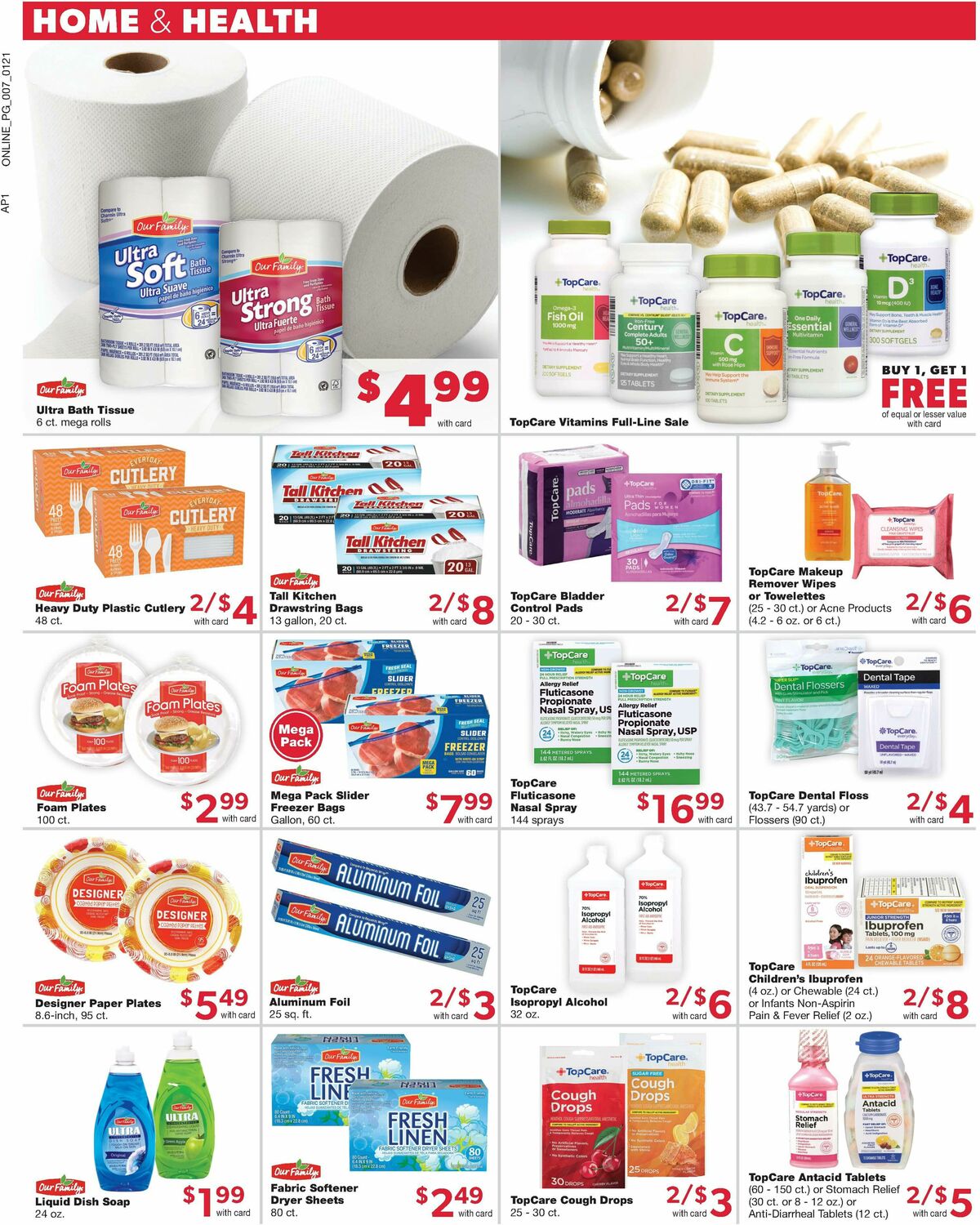 Family Fare Weekly Ad from January 21