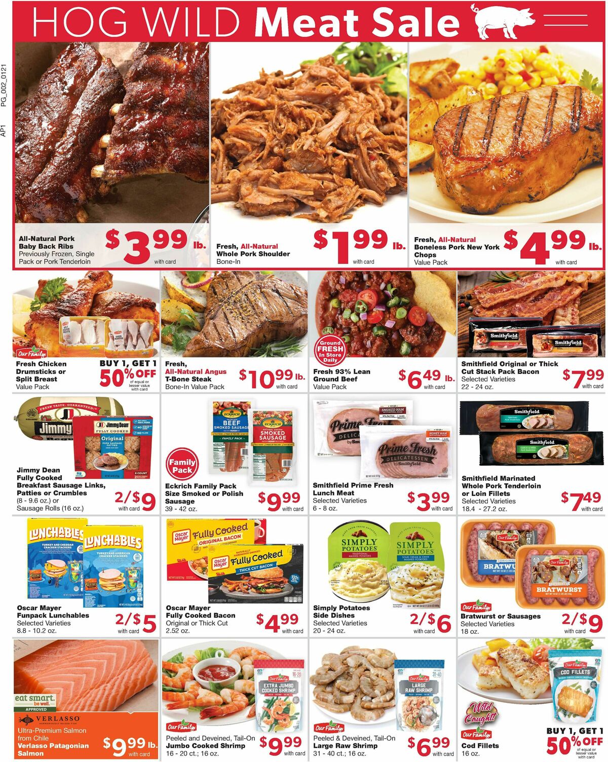 Family Fare Weekly Ad from January 21