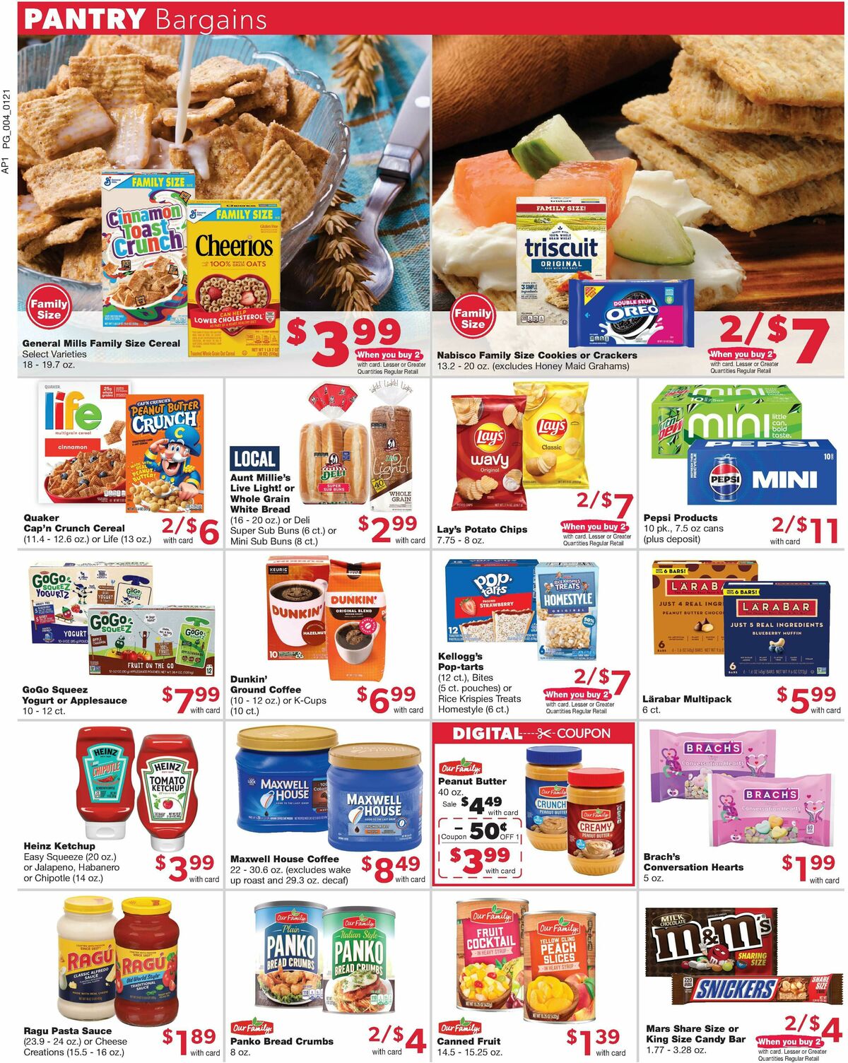 Family Fare Weekly Ad from January 21