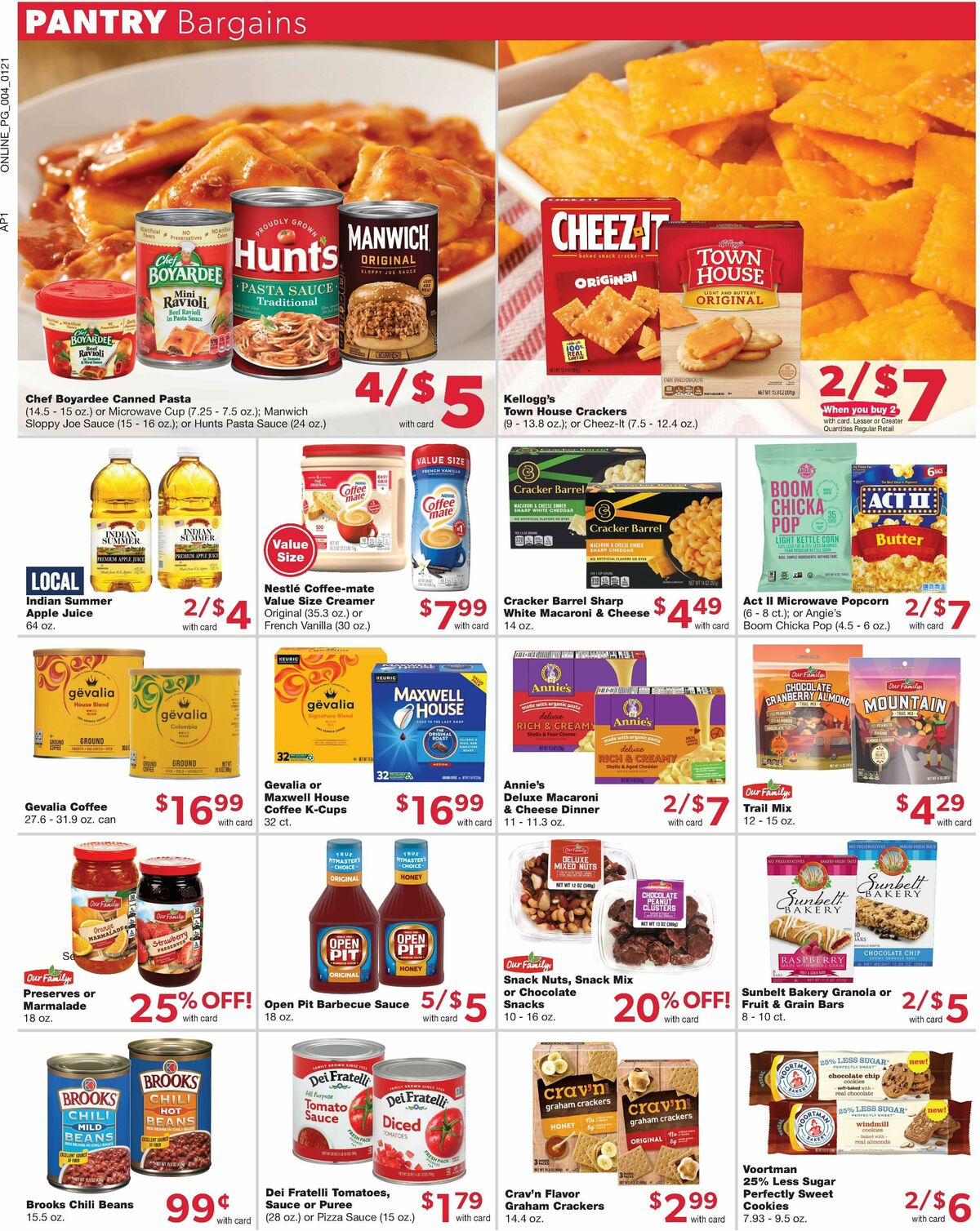 Family Fare Weekly Ad from January 21