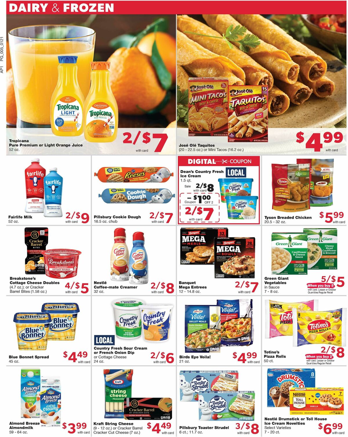 Family Fare Weekly Ad from January 21