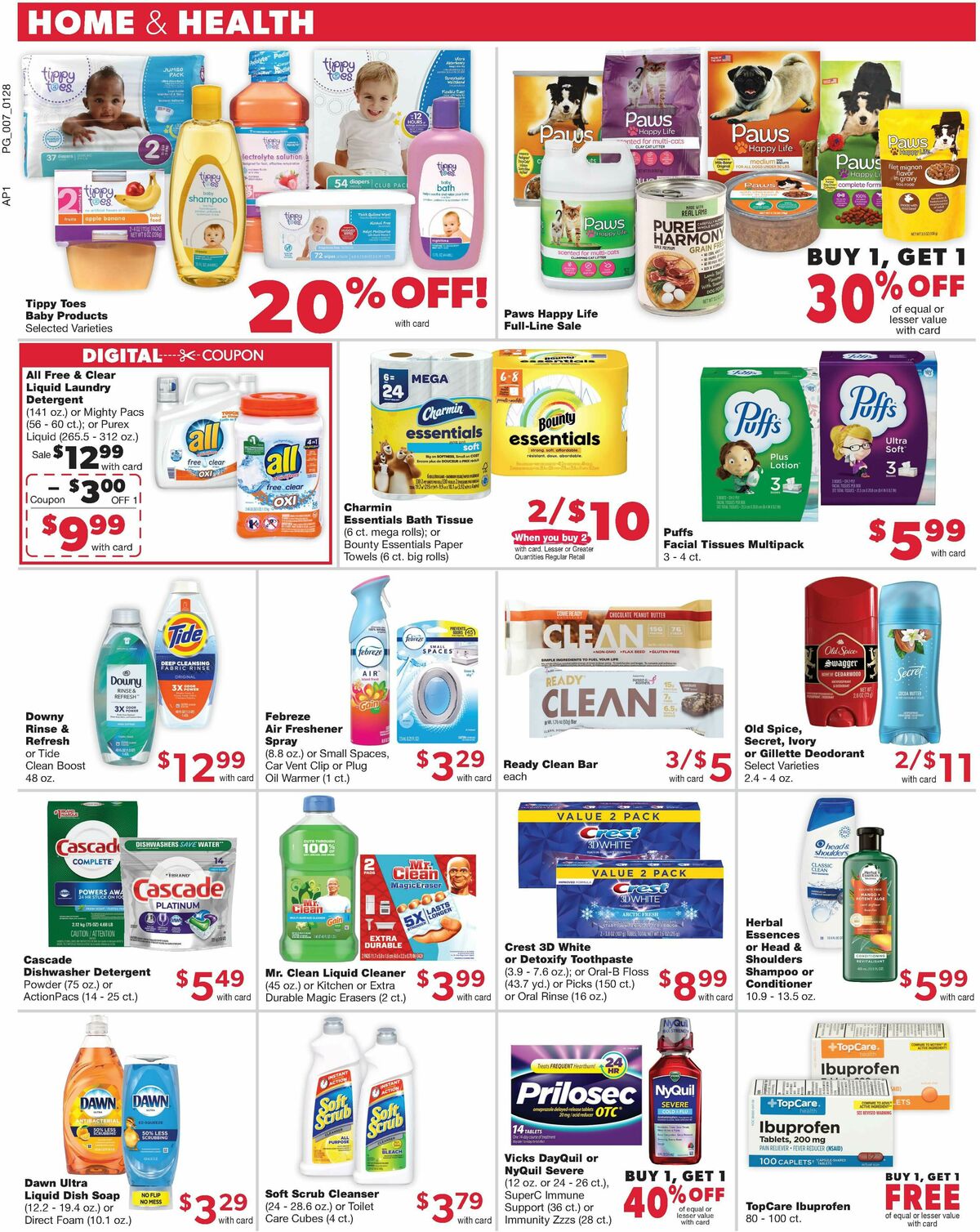 Family Fare Weekly Ad from January 28