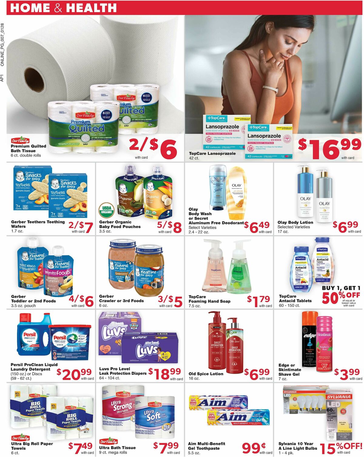 Family Fare Weekly Ad from January 28