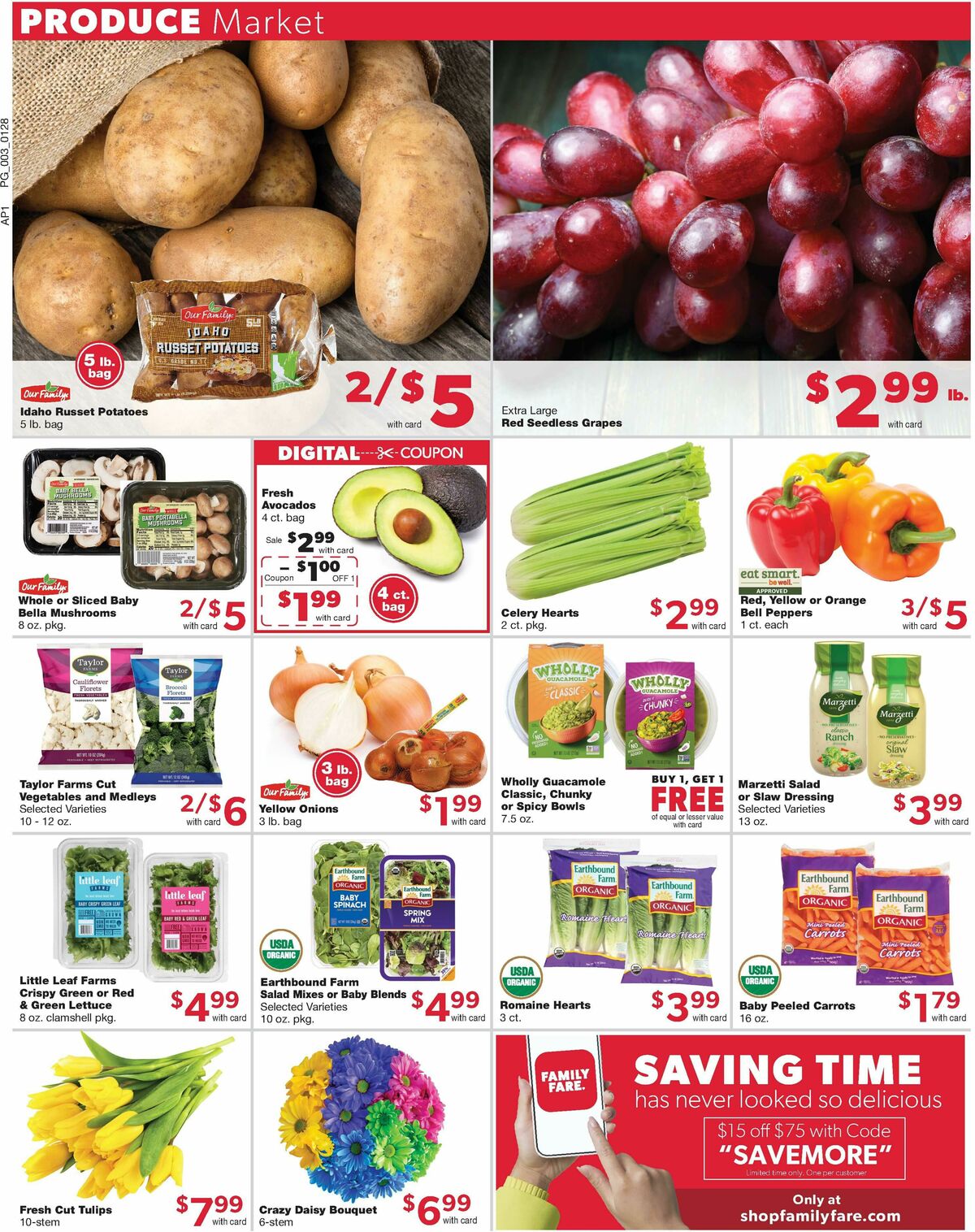 Family Fare Weekly Ad from January 28