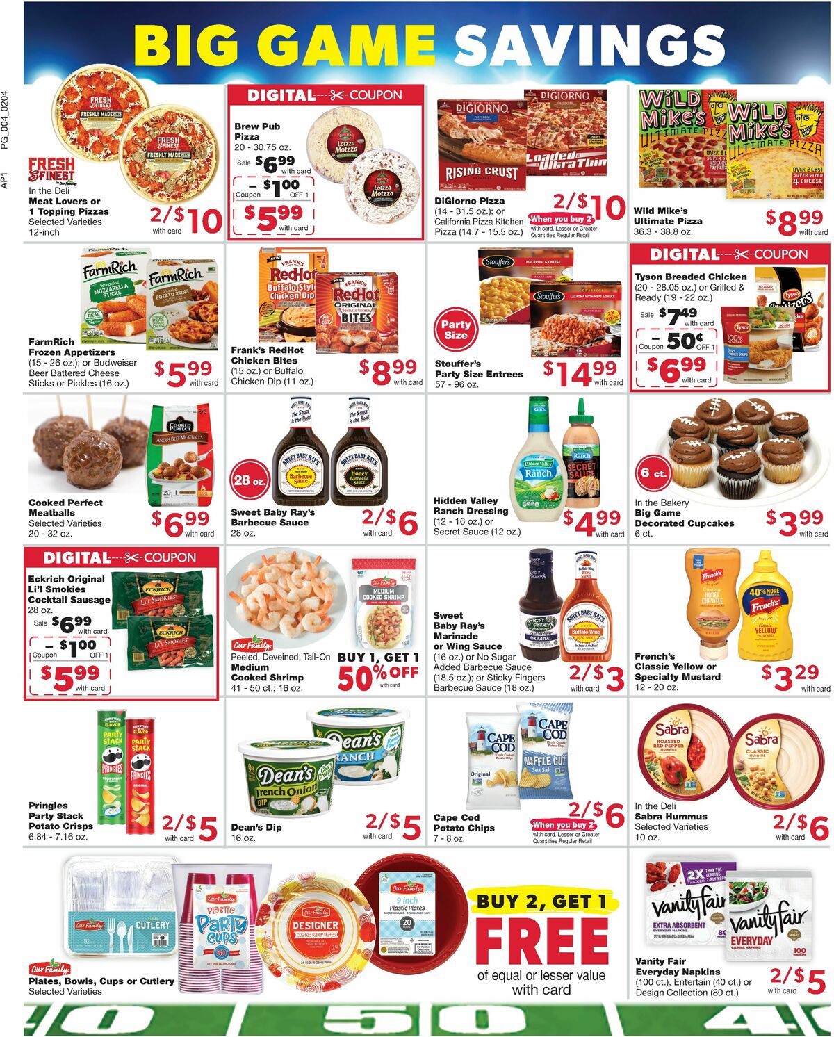 Family Fare Weekly Ad from February 4