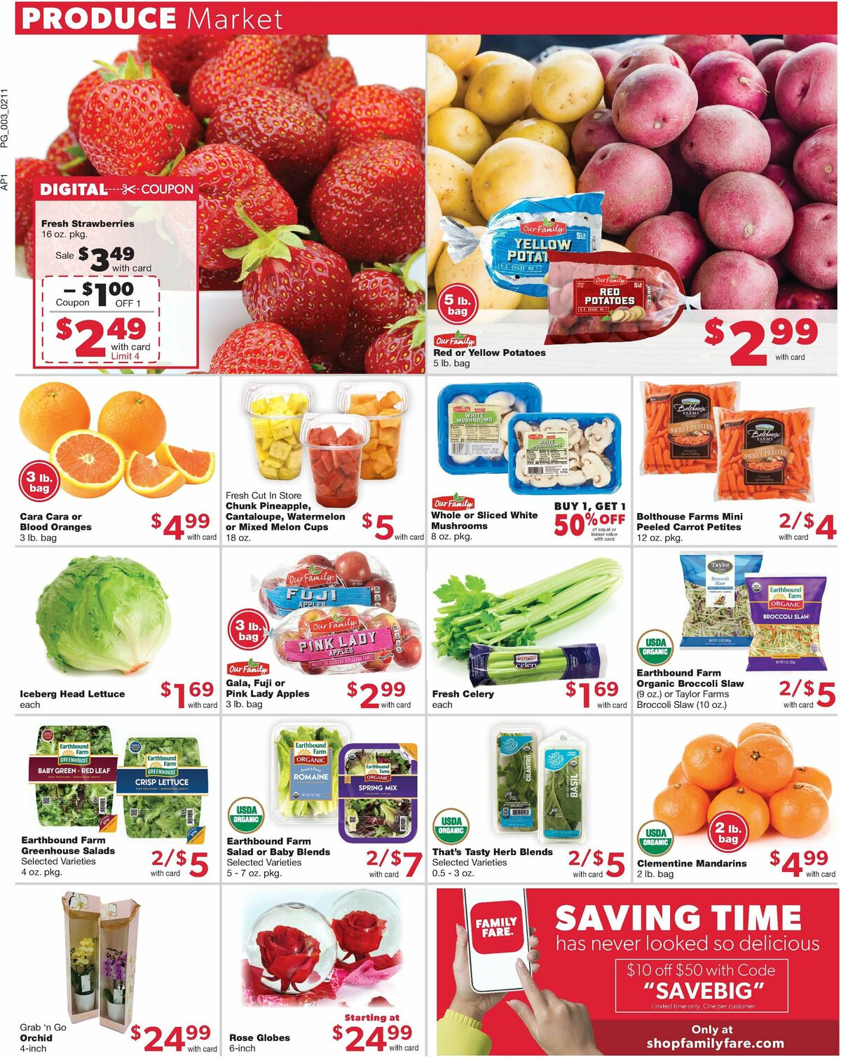 Family Fare Weekly Ad from February 11