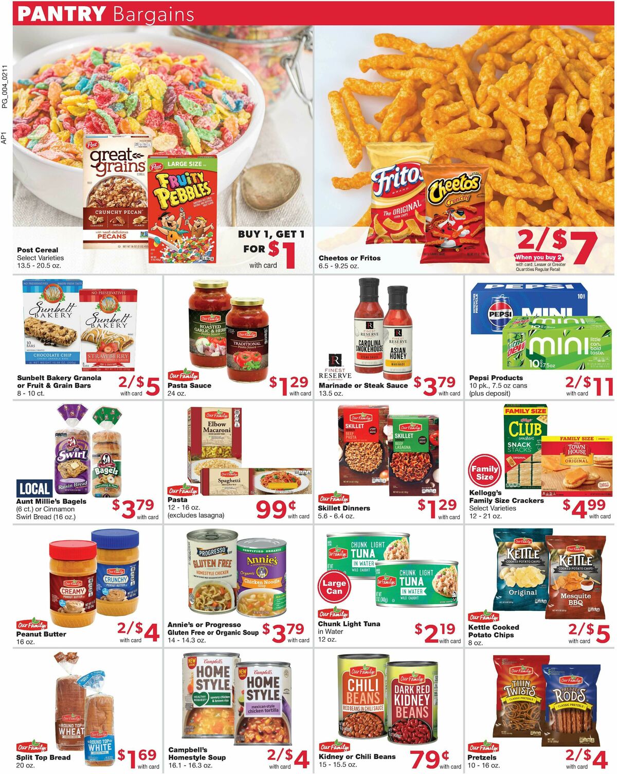 Family Fare Weekly Ad from February 11