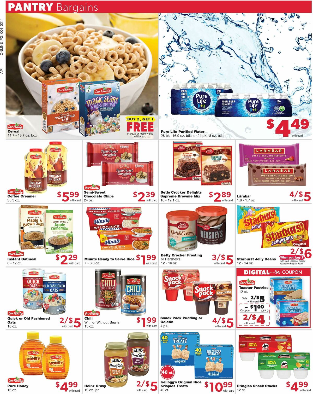 Family Fare Weekly Ad from February 11