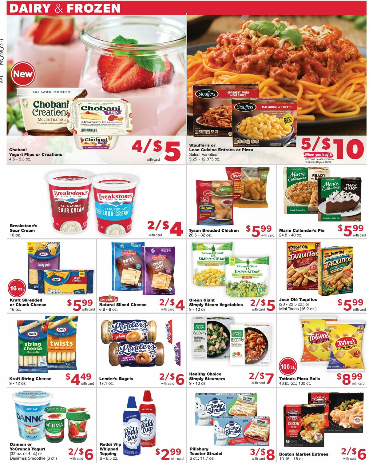 Family Fare Weekly Ad from February 11