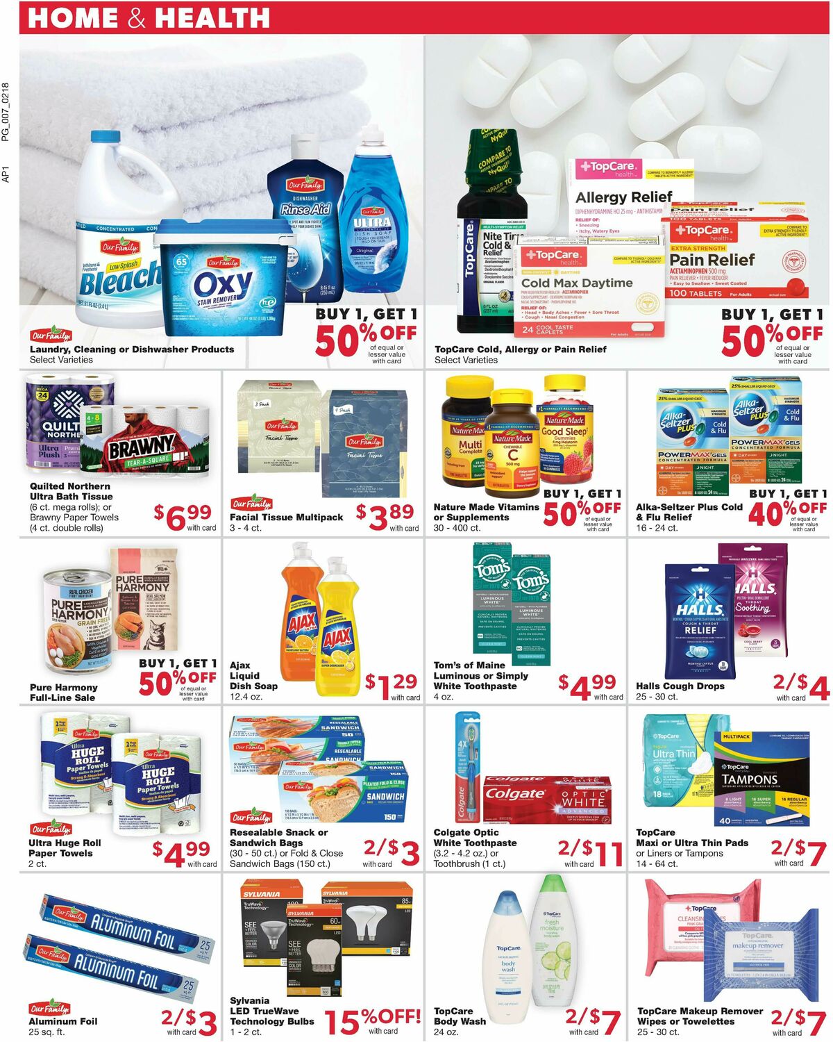 Family Fare Weekly Ad from February 18