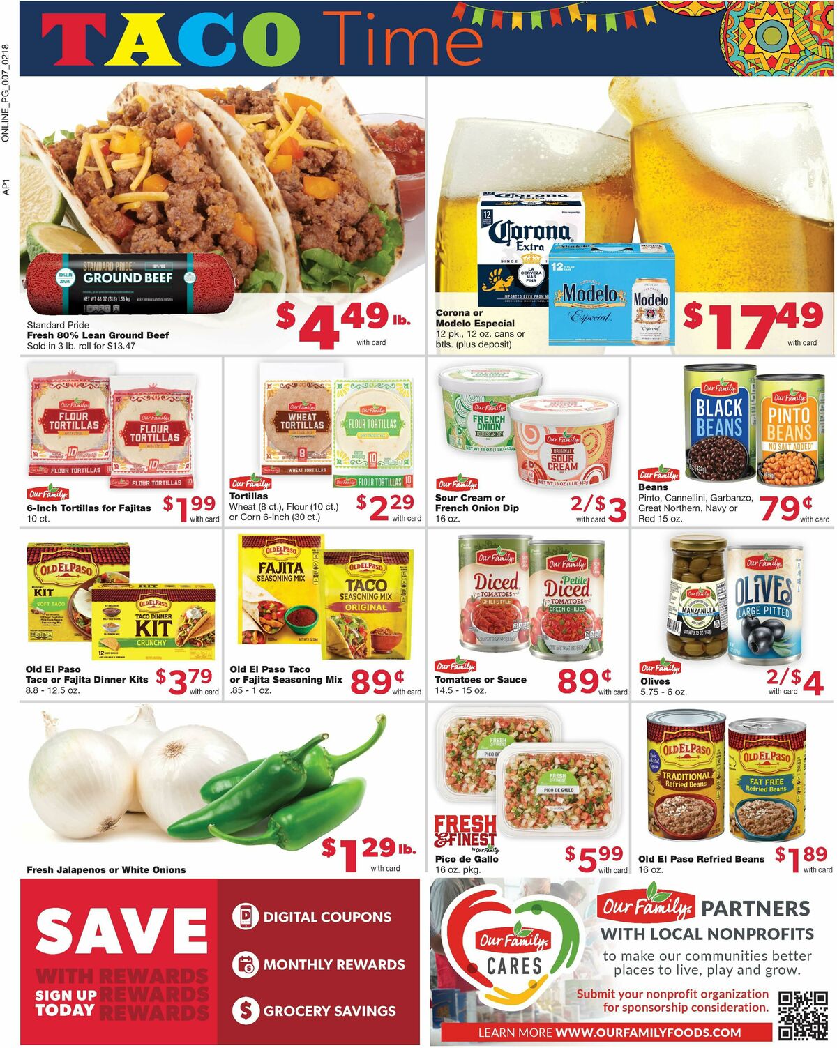 Family Fare Weekly Ad from February 18