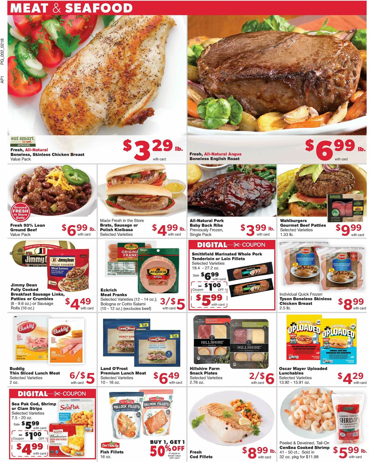 Family Fare Weekly Ad from February 18