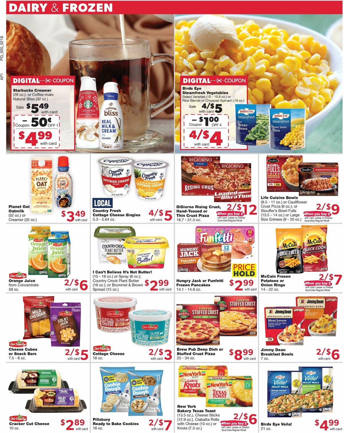 Family Fare Weekly Ad from February 18