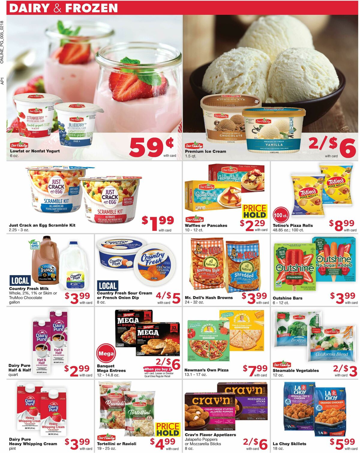 Family Fare Weekly Ad from February 18