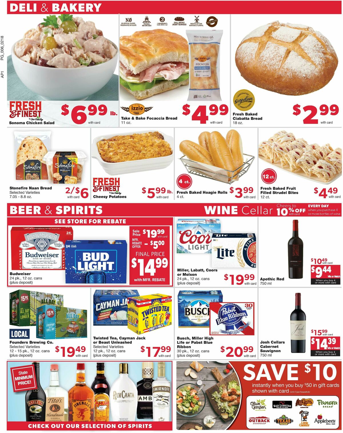 Family Fare Weekly Ad from February 18