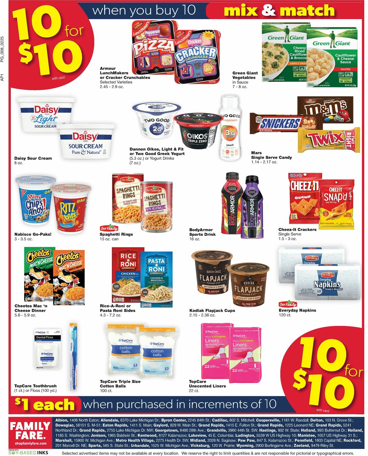 Family Fare Weekly Ad from February 26