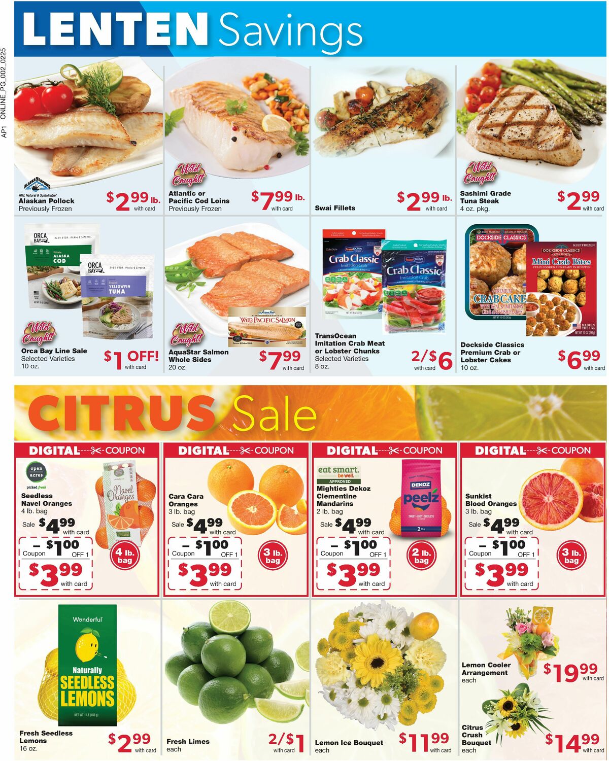 Family Fare Weekly Ad from February 26