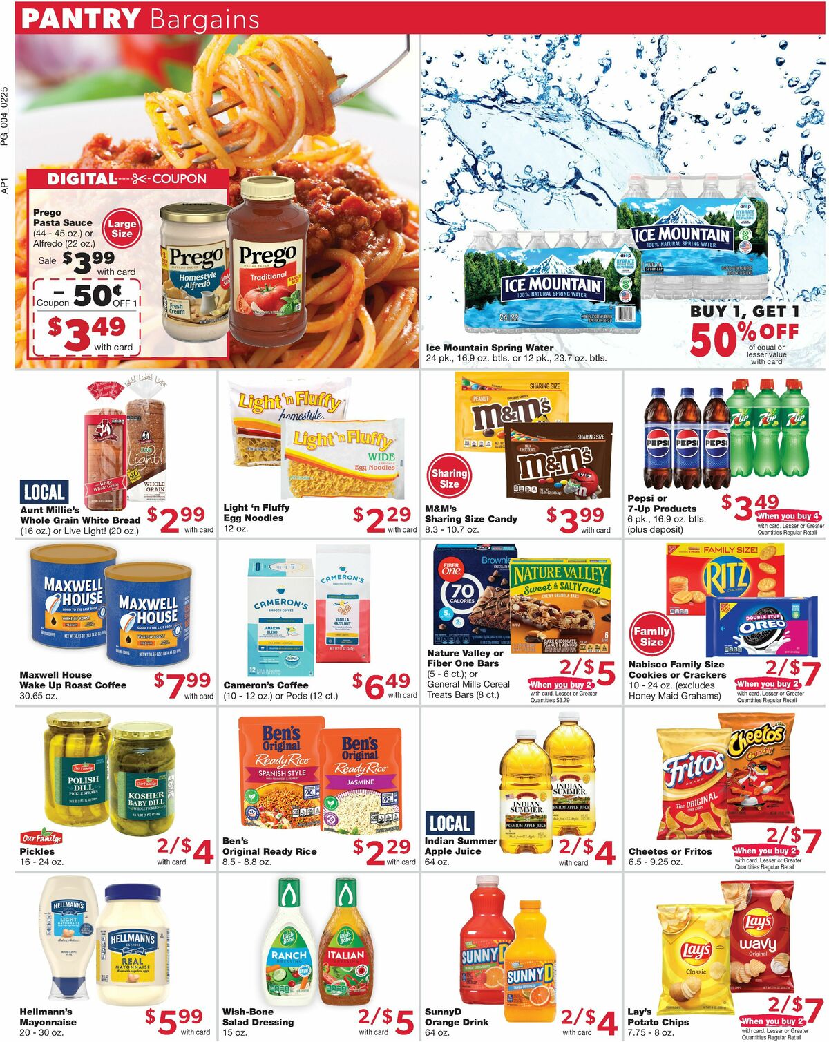 Family Fare Weekly Ad from February 26