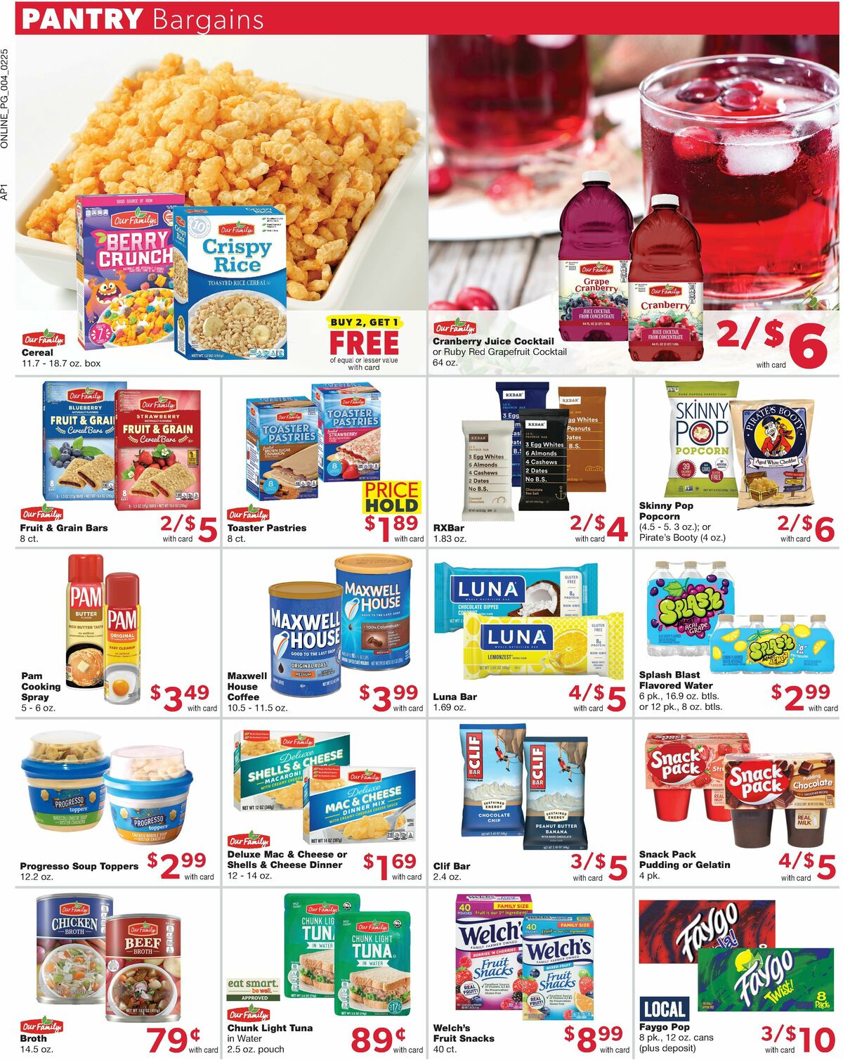 Family Fare Weekly Ad from February 26